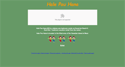 Desktop Screenshot of halepauhana.com